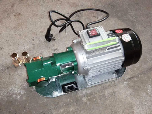 山東WCB便攜式齒輪泵